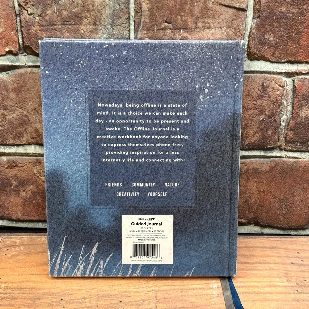 Turn Your Phone Off- An Offline Guided Journal‎ New! TikTok Trending Hardcover